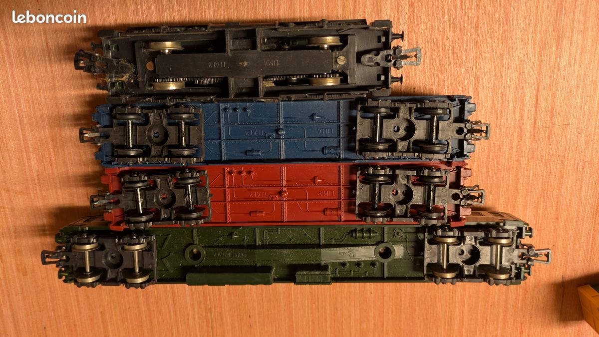 Kit D'aiguillages électriques LIMA HO Réf 40 4022E – Neuf, Voie 2 Rails, Italie