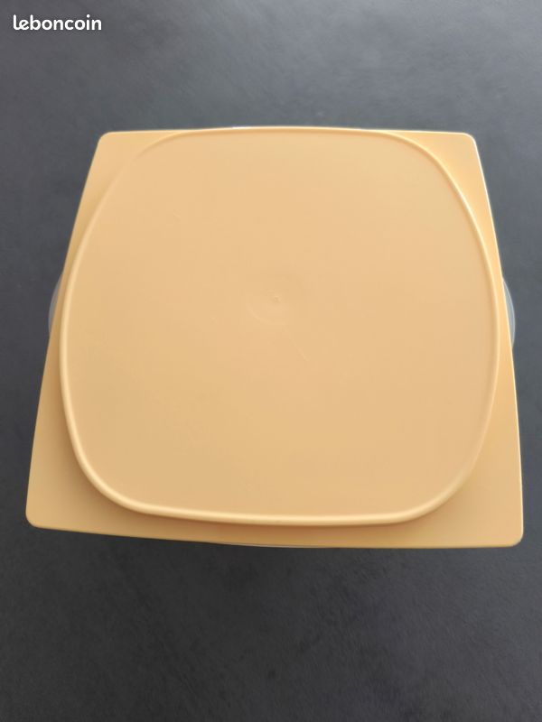 Petite cave fromagère Tupperware jaune Tbétat (image 5)