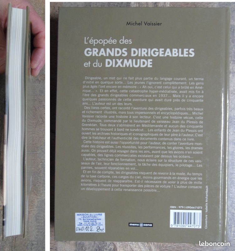 Michel Vaissier - L'épopée des grands dirigeables et du Dixmude (image 2)