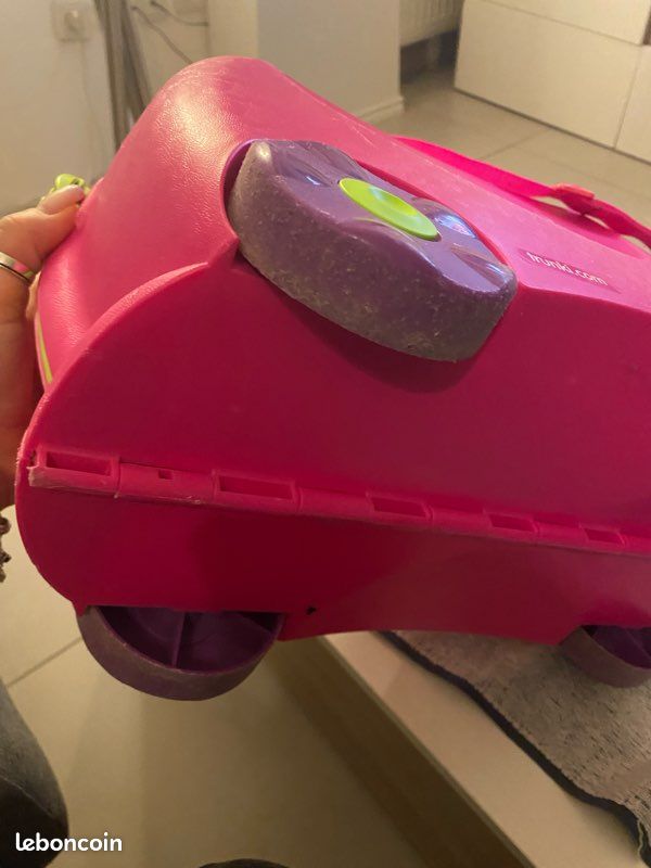 Valise Enfant Trunki Rosie - Rose - Occasion Avec Défaut (lire Description)