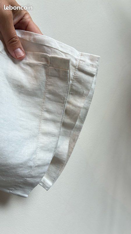 Pantalon léger blanc été femme CK (image 5)