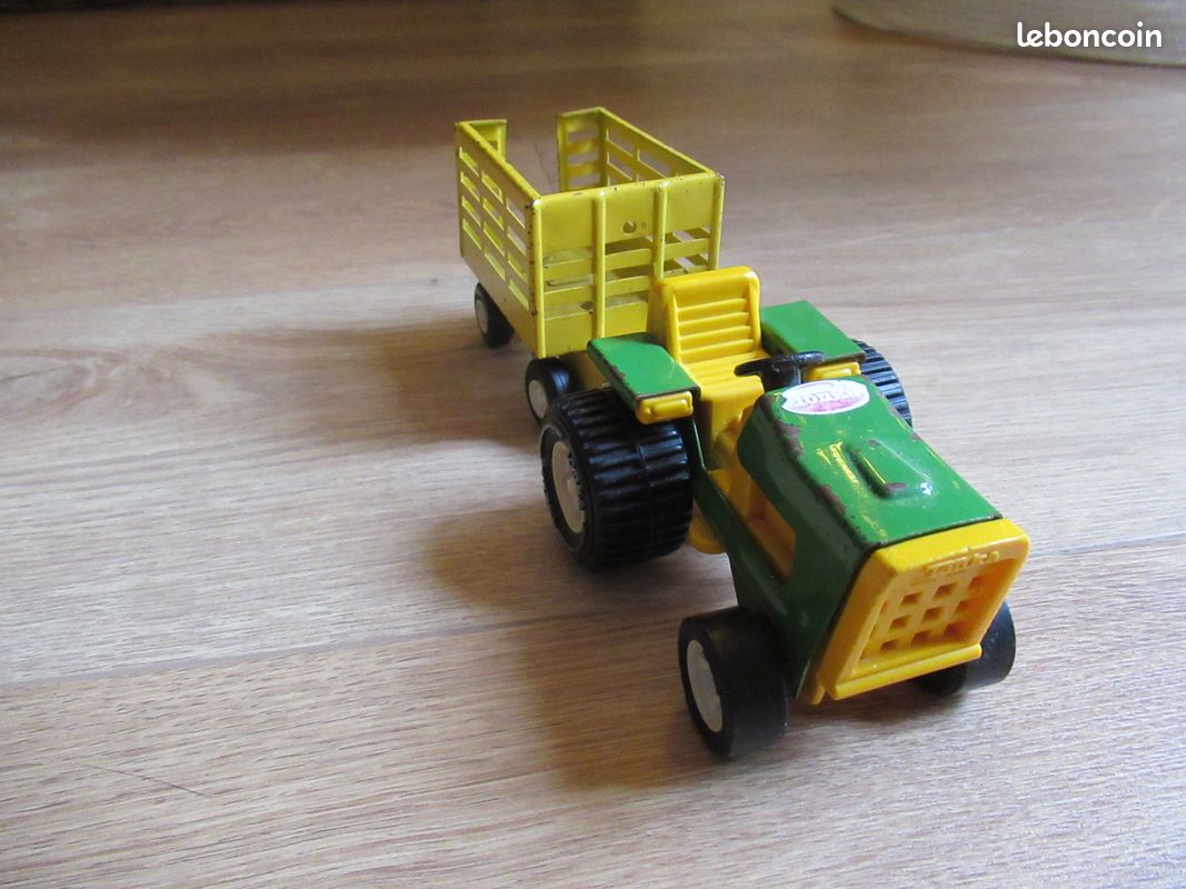 Pelleteuse Tonka T-6 à Chenilles – Tôle Jaune – Vintage – Collection