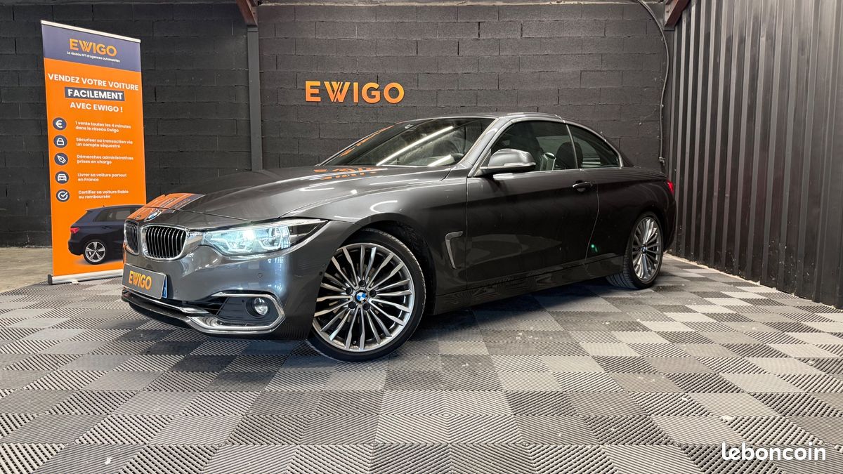 BMW SERIE 4 CABRIOLET 2.0 420 I 185 SPORT BVA - HARMAN / SIEGES CHAUFFANTs (image 3)