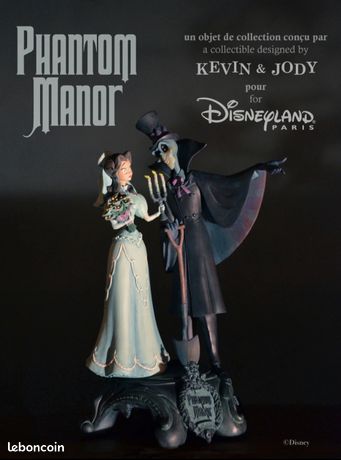 Figurine Disney Limited Edition – Phantom Manor – Kevin & Jody (Mélanie & Henry)