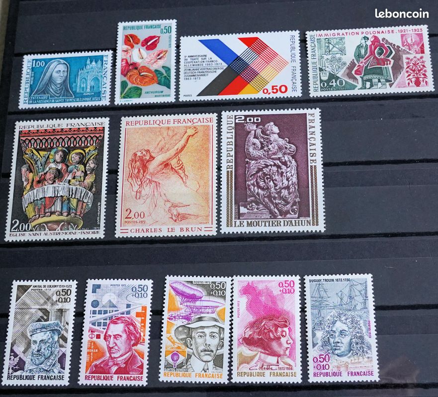 Lot De 4 Timbres Féroé 1975 – MNH, Très Beaux Blocs, Valeur Catalogue 48€
