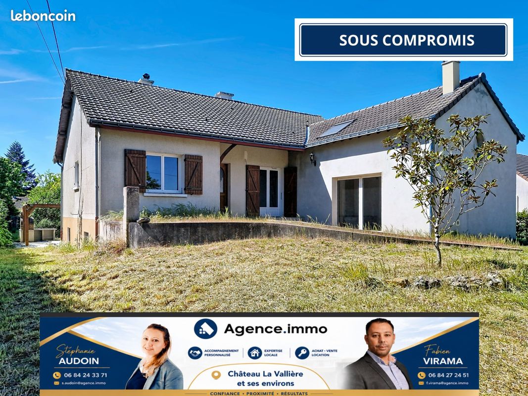 Maison 6 pièces 123 m² · à Channay-sur-Lathan · 123 m² · 172 500 €