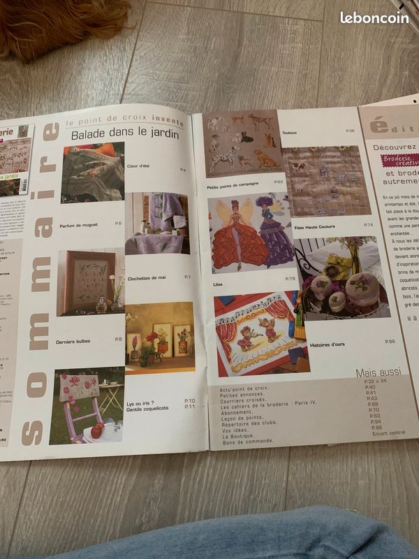 Lot dé 2magazines broderie (image 3)