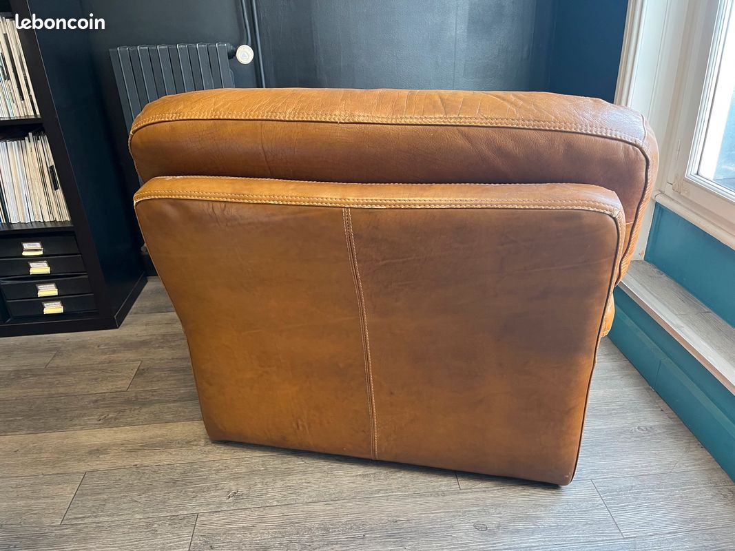 2 Fauteuils en cuir (image 3)