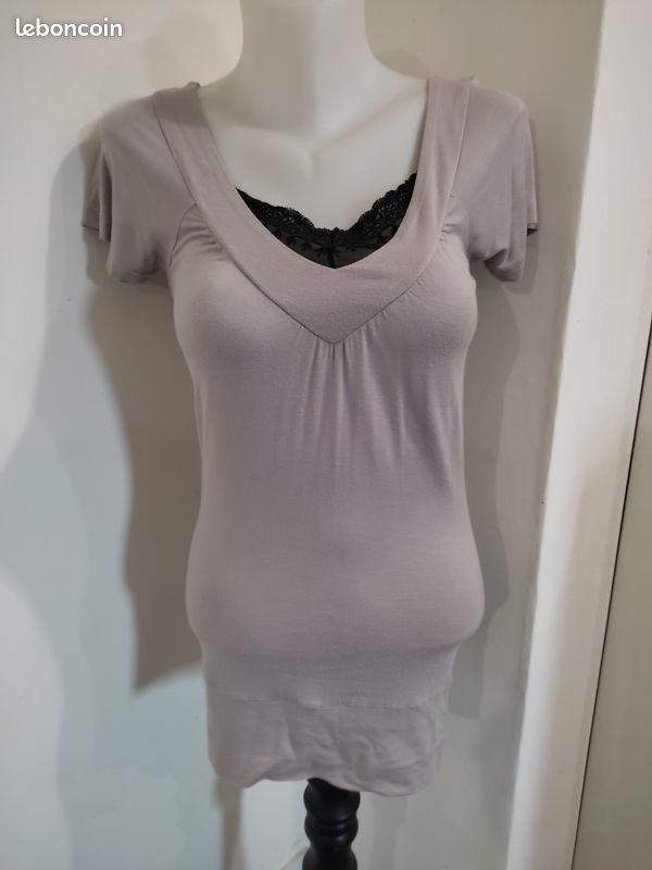 Top, blouse manches courtes T34/36, No Excuse (image 1)