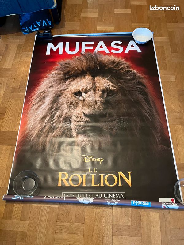 Affiche Le Roi Lion - Mufasa - DVD - Films