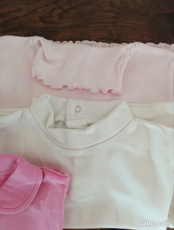 Lot de 6 vêtements bébé fille taille 12mois (image 3)
