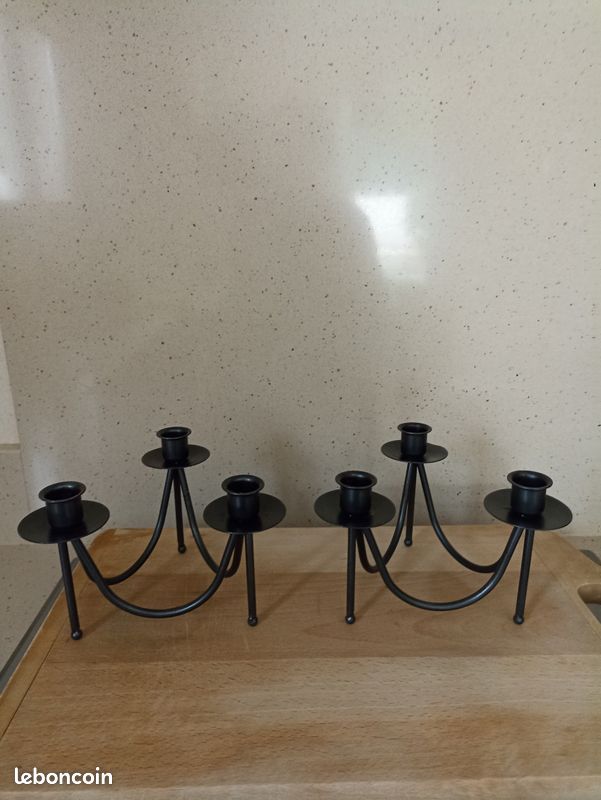 Lot de 2 chandeliers (image 2)