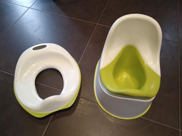 TOSSIG Abattant WC, blanc, vert - IKEA