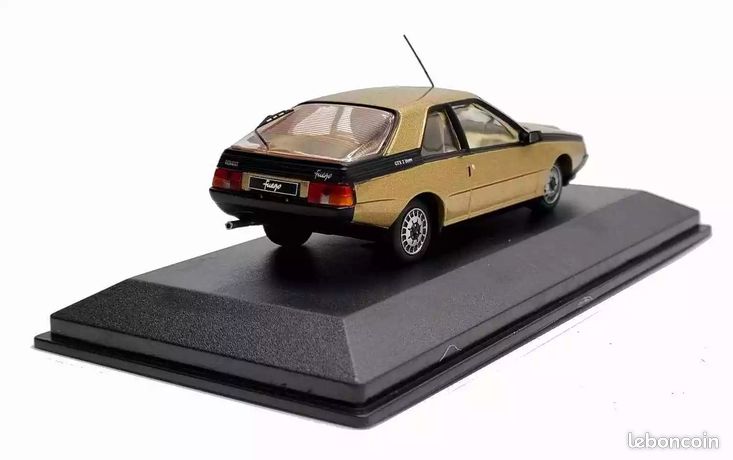 Miniature Renault Fuego GTX 1985 Rouge – Échelle 1:43, Série Limitée 504 Ex., ODEON105