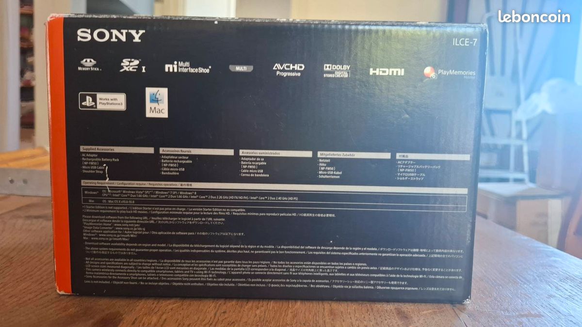Sony A7 (α7) hybride plein format (full frame) (image 5)