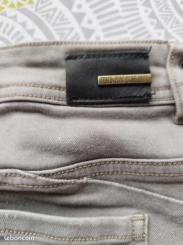 Beau jean gris zara taille 42 (image 8)