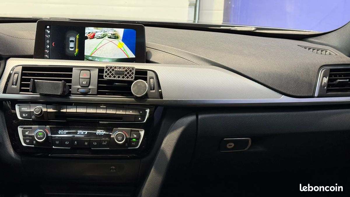 BMW Série 330e 252ch M Sport - Stage 2 - Éthanol - Suivi complet - Caméras 360 - Toit ouvrant - Harman Kardon - Apple CarPlay - Affichage tête haute - 390 ch (image 22)