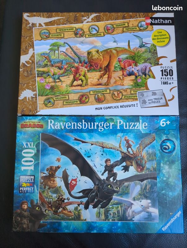 Lot de 2 puzzles (image 1)