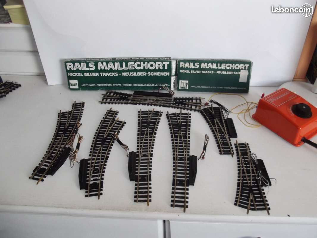 JOUEF HO MAILLECHORT 1024 / 3 Ponts De Liaison + 3 Heurtoirs Pont