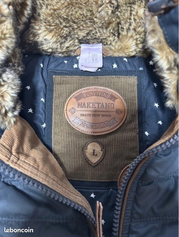 Veste Parka Manteau Naketano Femme Manteaux Femmes Chauds Naketano