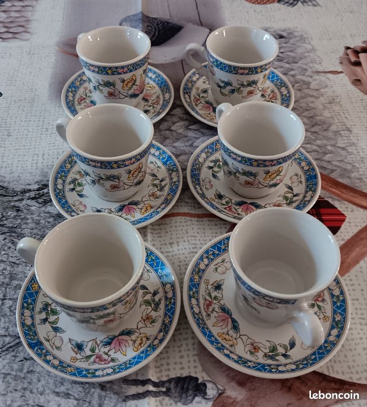 Service à café ancien vintage (image 3)