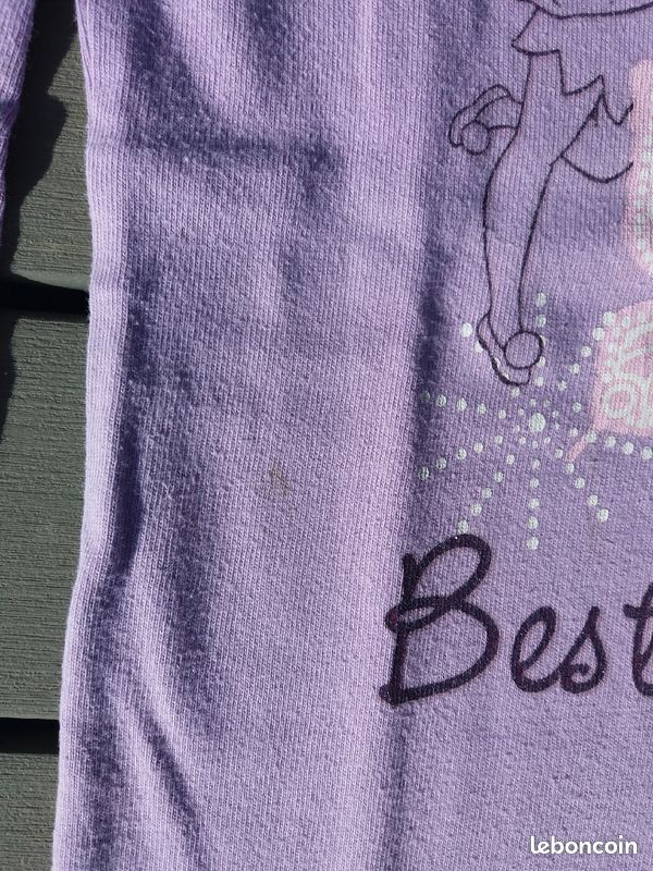 Tshirt manches longues fille 5 ans (image 2)