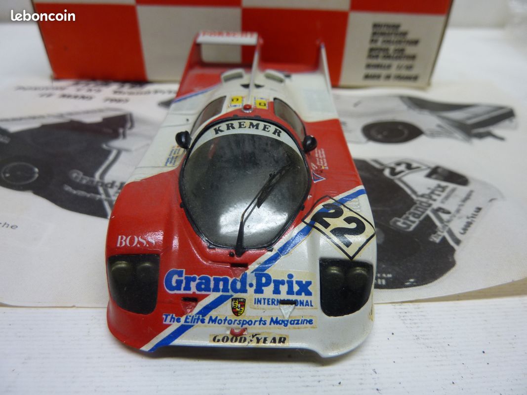 Porsche 956 New Man Sorga S.A. 4° Le Mans 1983 - scale 1/43rd 1980-1984 24H LE MANS MOTORSPORTS