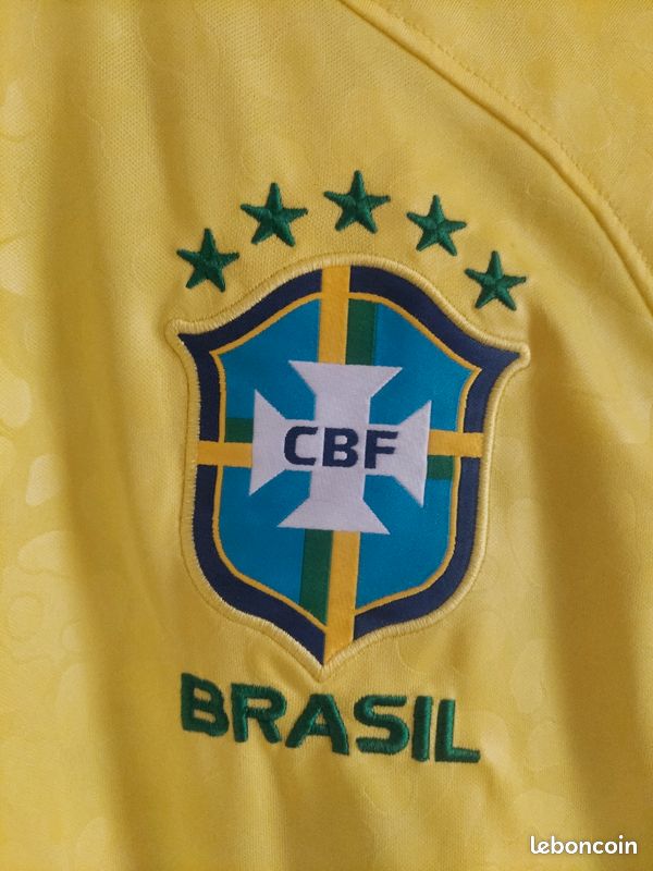 Maillot du Brésil Nike Jaune (image 3)