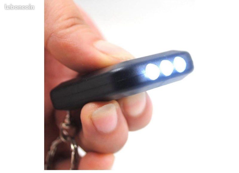 Lampe de Poche Solaire à Manivelle - 3 LEDs