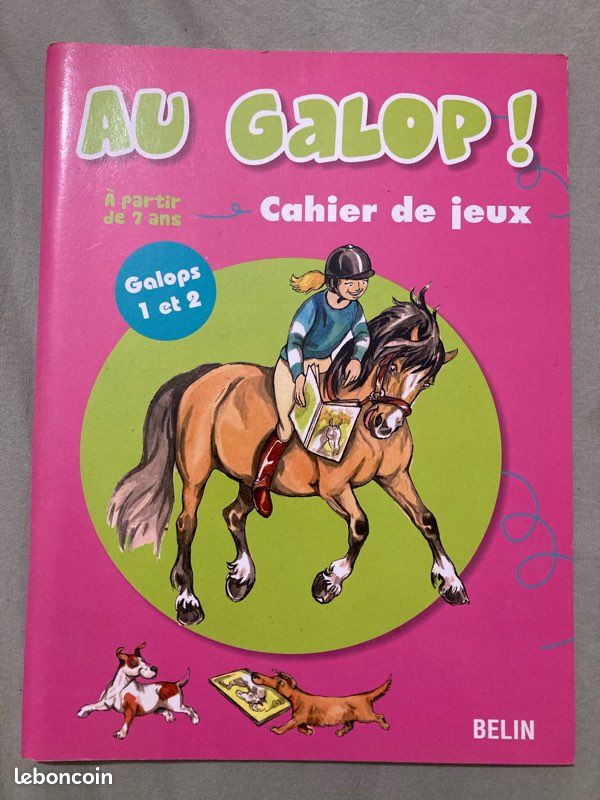 Cahier de jeux Galops 1 et 2 (image 1)