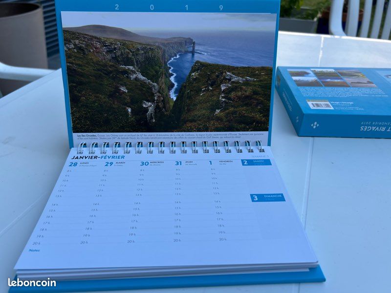 Côtes et Rivages Agenda calendrier 2019 (image 7)
