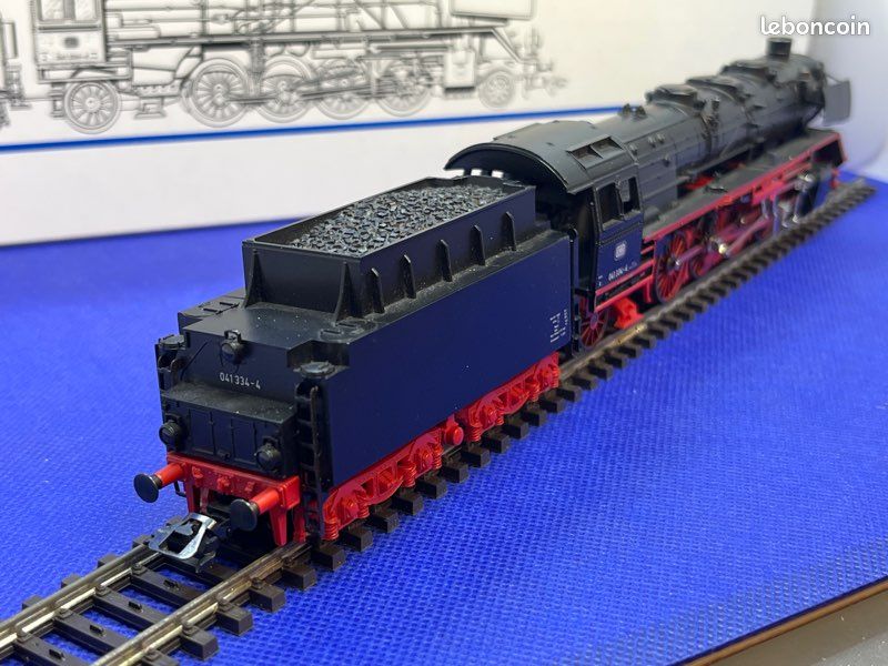 MARKLIN 3392 - Locomotive Vapeur BR 041 334-4 a Tender (image 5)
