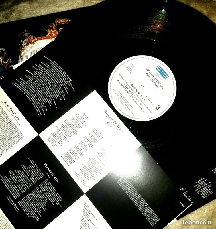 MICHAEL JACKSON DANGEROUS LP MUSIC ON VINYL 2010 180G audiophile smile (image 4)