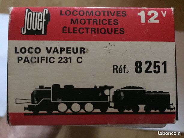 JOUEF locomotive vapeur 231 C 3.1265 NORD chocolat 8252
