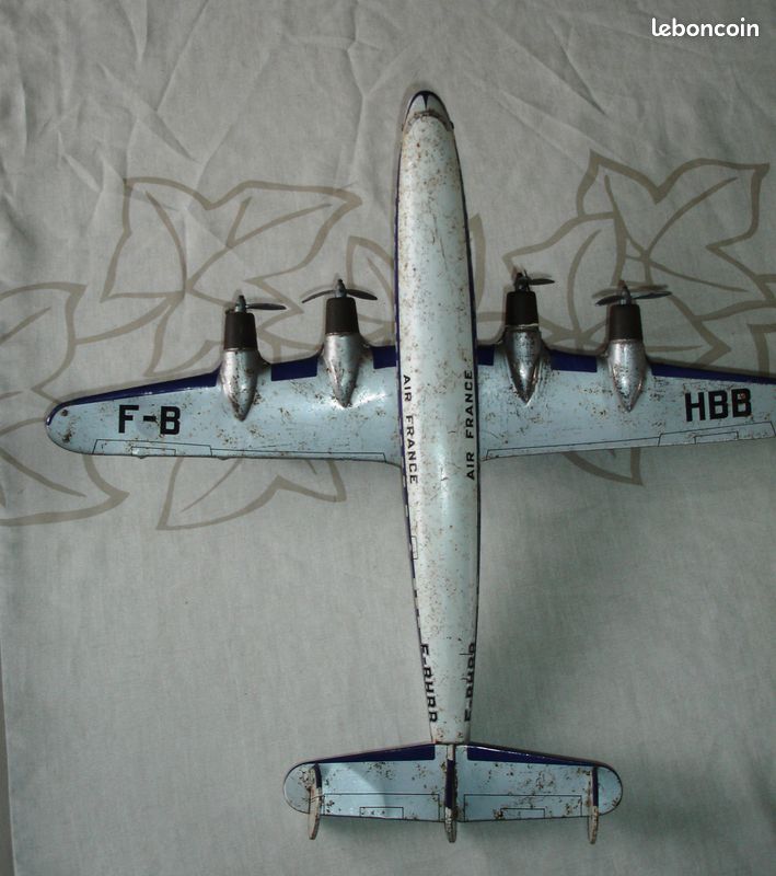 837Z Joustra 545 France Gouvernail de Loockeed Super G Super Constellation Avion