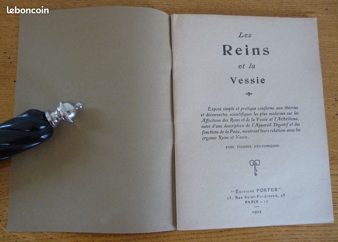 Les REINS et la VESSIE (1922) avec Figures Anatomiques (image 2)