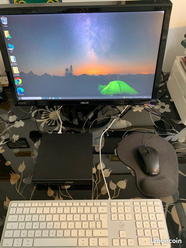 PC Ordinateur Bureau DELL i5 + Écran HDMI + Clavier + Souris (image 1)