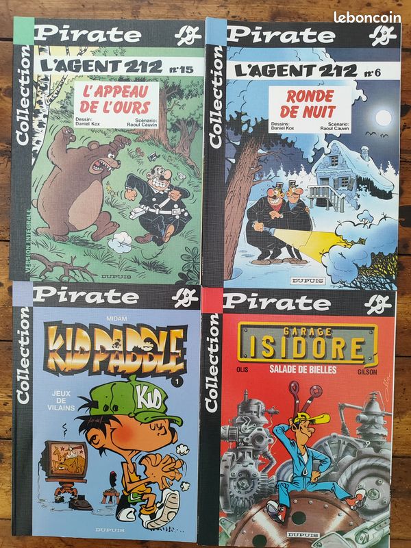 Lot de 4 BD Pirate (image 1)