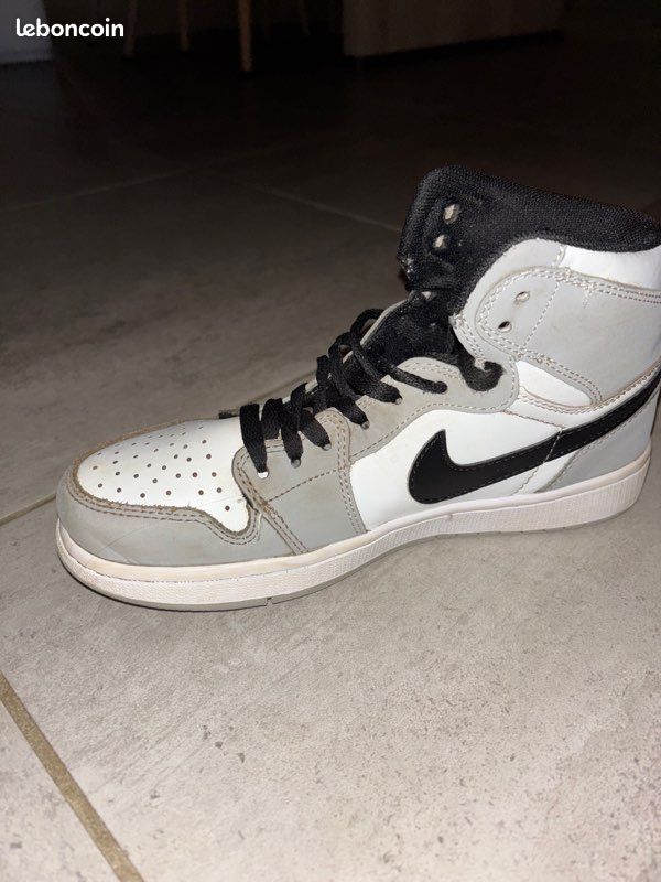 Nike air Jordan mis light smoke grey Chaussures