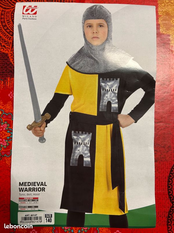 Déguisement Medieval warrior (image 1)