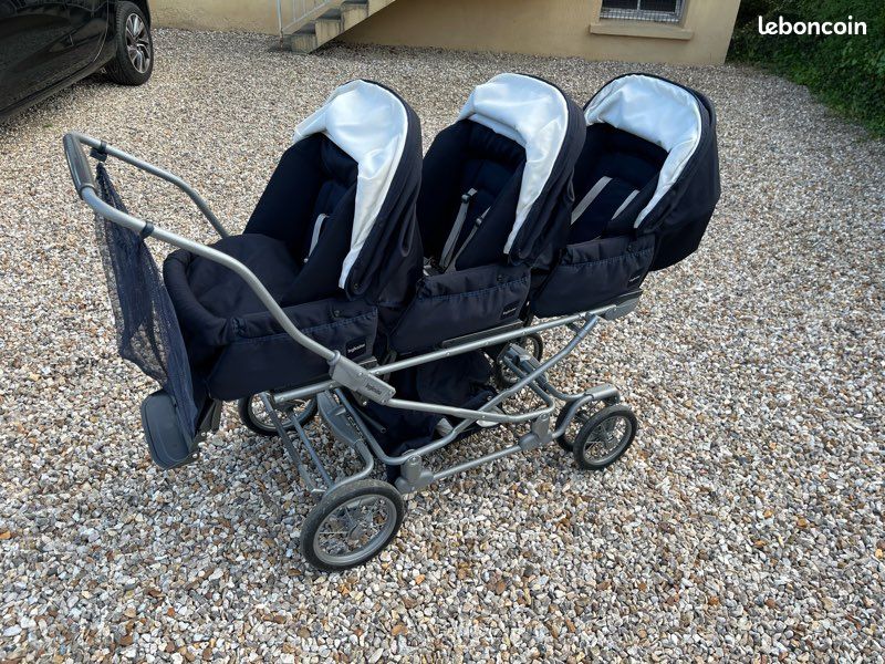 Poussette triple inglesina Équipement bébé