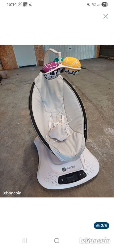 Balancelle bébé mamaroo 4 moms (image 2)