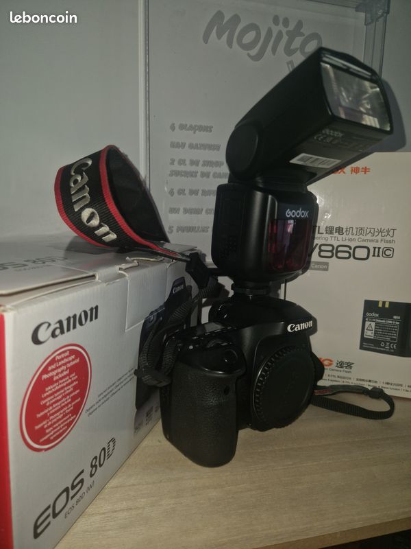Canon eos 80D + flash Godox V860II (image 5)
