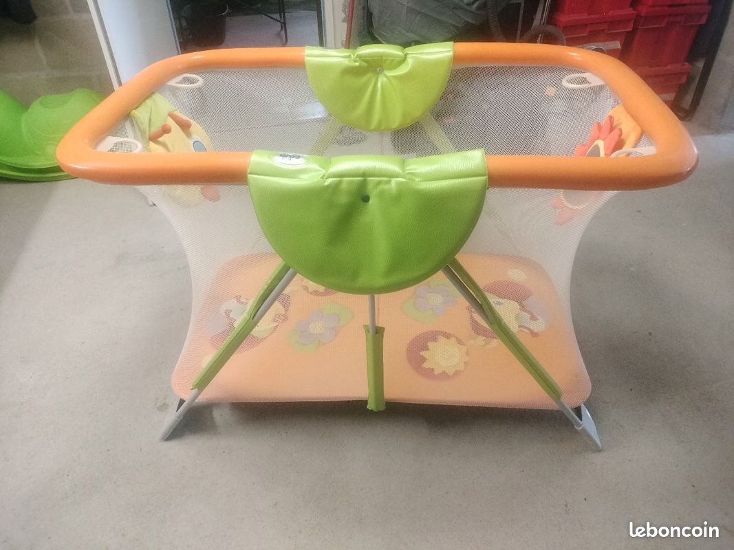 Parc enfant+chenille+petit matelas (image 5)