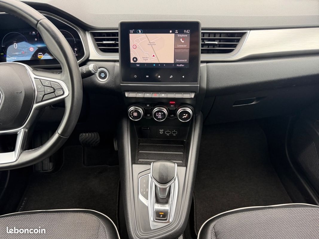 RENAULT CAPTUR II 1.6 E-TECH PLUG-IN 160 INTENS Camera de recul Gps Climatisation automatique Garantie 12 mois (image 8)