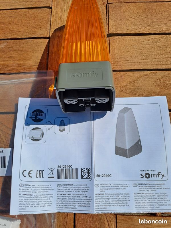 Gyrophare Somfy Pour Portail – Sécurité, Occasion, Fonctionnel, Haute Sécurité