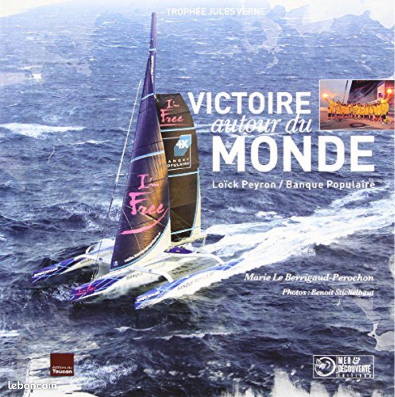 Livre victoire autour du monde neuf dans emballage banque populaire (image 1)