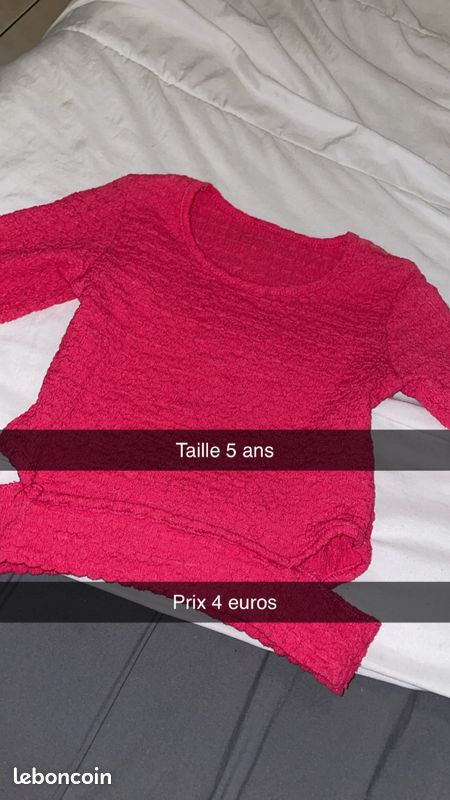 Vêtement fille 4/5/6 ans (image 9)