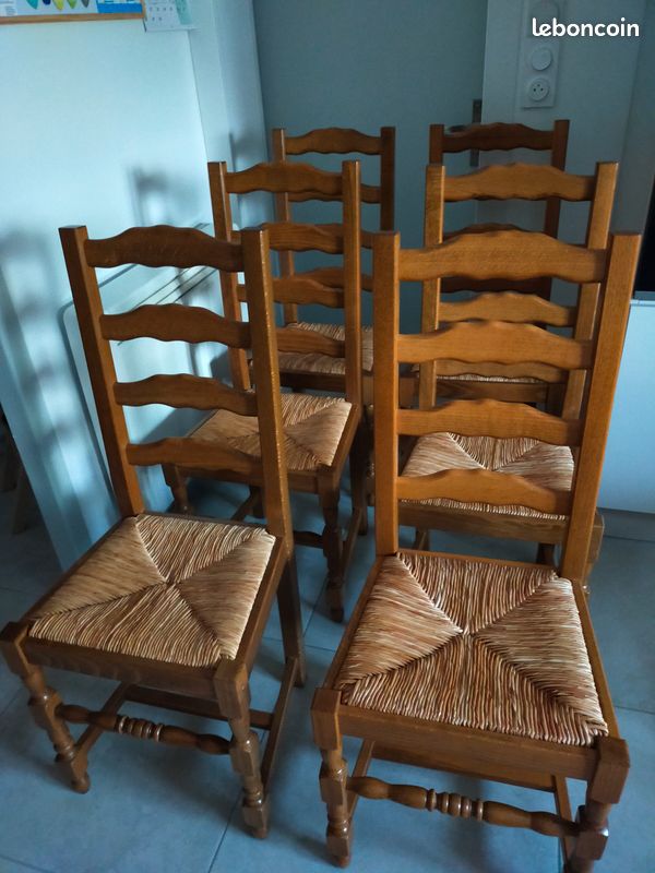 Chaises en bois (image 3)