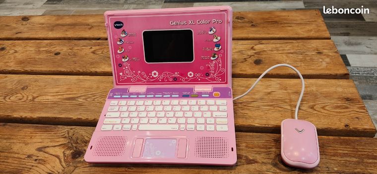 Acheter Genius Xl Color Pro Bilingue Rose Vtech 133867